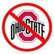 Anti-Ohio State Red Circle