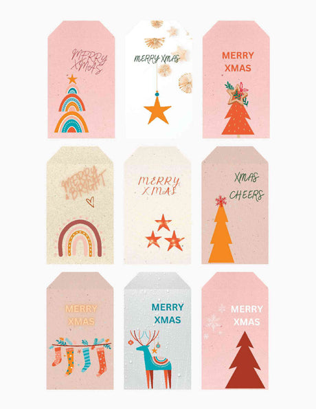 Boho Christmas Tags-01