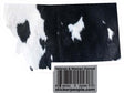 Montana Jersey Cow hide