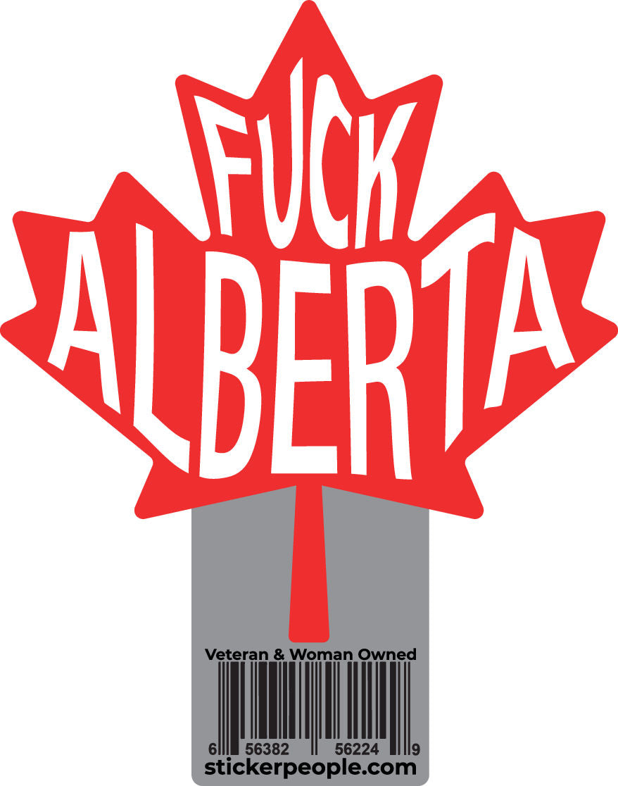 F*ck Alberta Maple Leaf