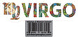 Virgo Decorated Letters